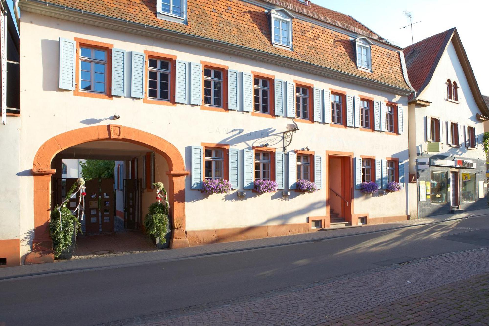 Landhotel Zum Schwanen Mit Restaurant Mona Liza Osthofen 外观 照片